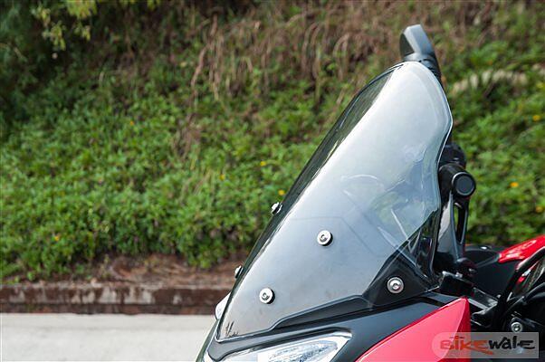 bajaj pulsar as 200 windshield