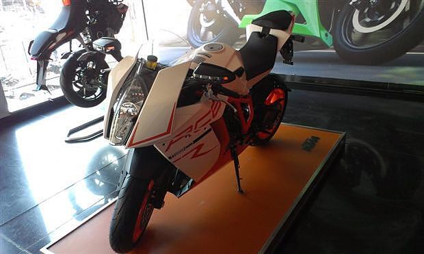 KTM 1190 RC8 already on display at Chennai Pro Biking BikeWale