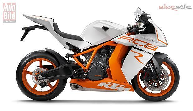 KTM unveils the 1190 RC8 in New Delhi - BikeWale