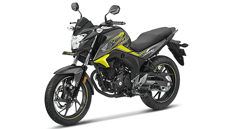 Honda Cb Hornet 160r Dazzle Yellow Metallic Colour Cb Hornet 160r Colours In India Bikewale