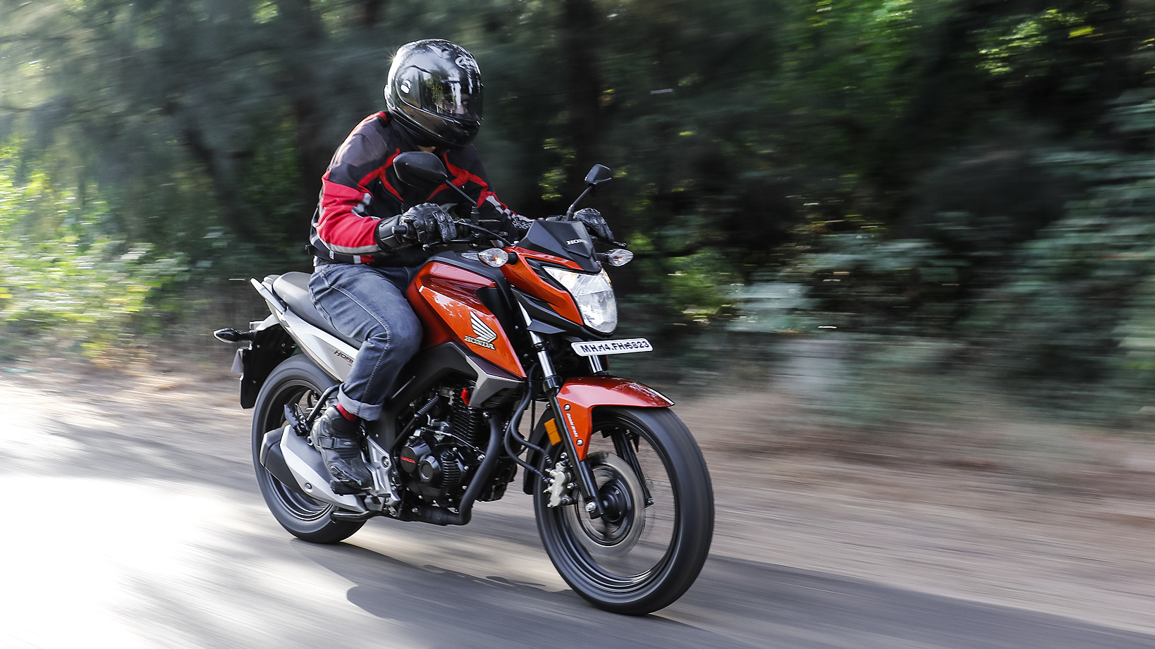 Honda Cb Hornet 160r Mars Orange Colour Cb Hornet 160r Colours In India Bikewale