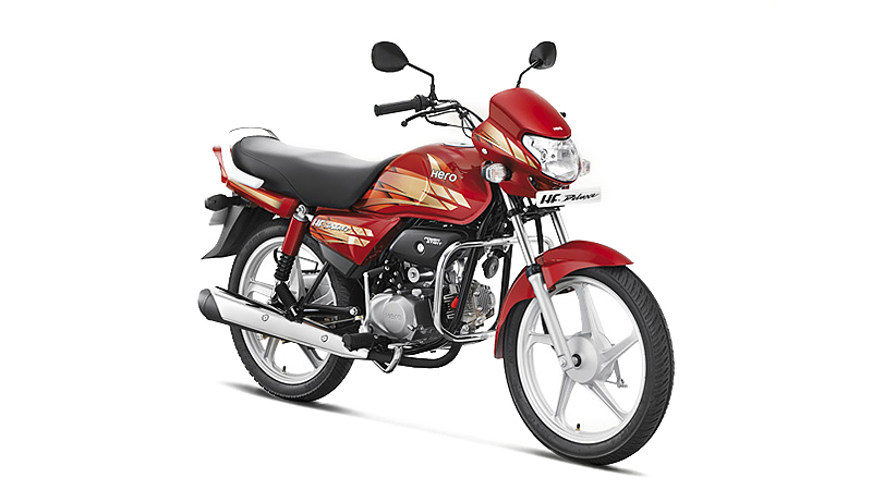 hf deluxe bike price red colour