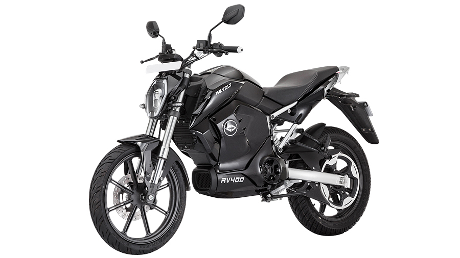 revolt electric bike black