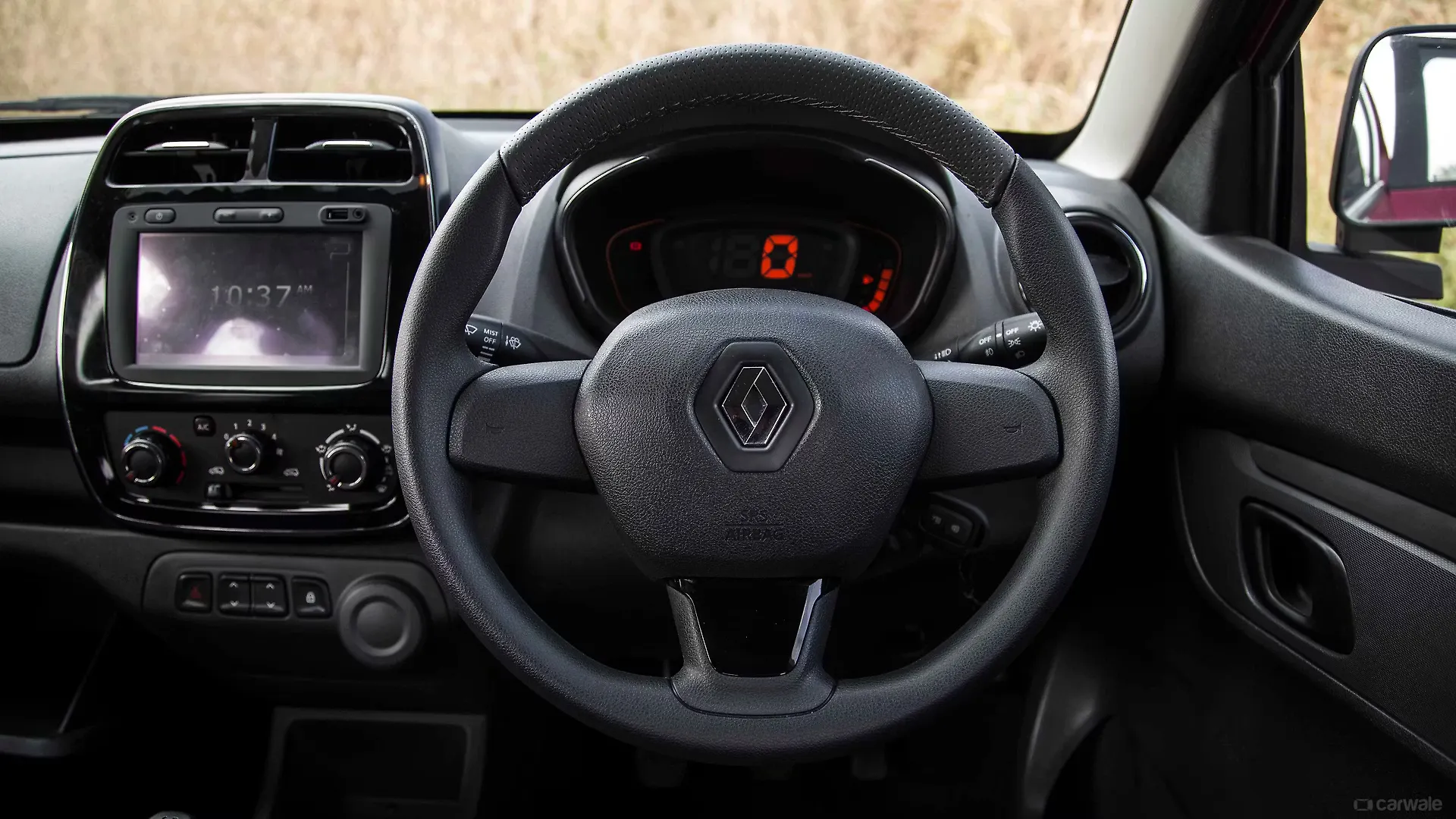 Renault Kwid Photo, Renault Steering Wheel Image CarWale