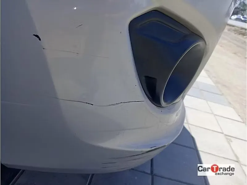 Scratches on the front right bumper corner