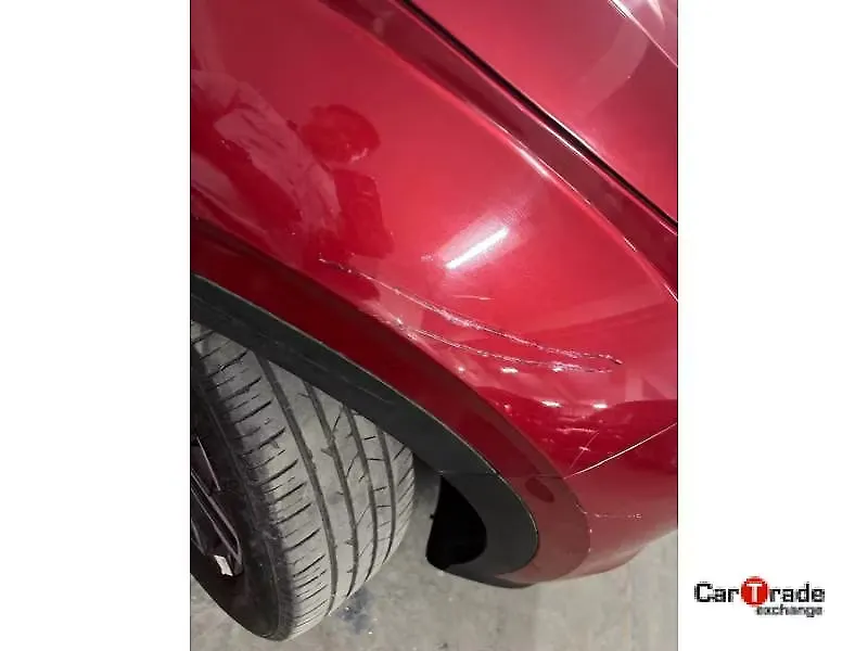 Scratches on the right fender Scratches on the right fender