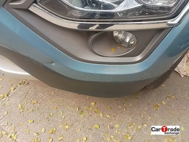 Scratches on the front bumper