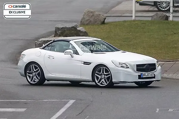 Mercedes-Benz SLC spotted on test - CarWale