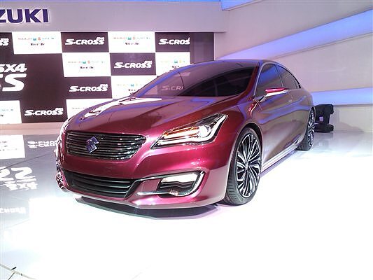 Suzuki Authentics Maruti Ciaz sedan caught testing in China