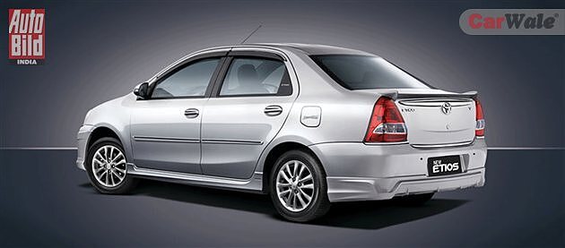 etios rear bumper price