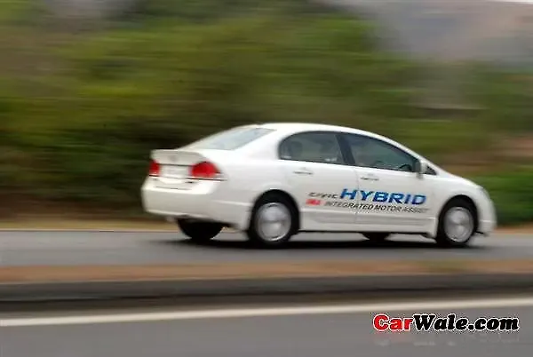 Green Machine Carwale Honda Civic Hybrid 2006 2010 Left Rear Three Quarter
