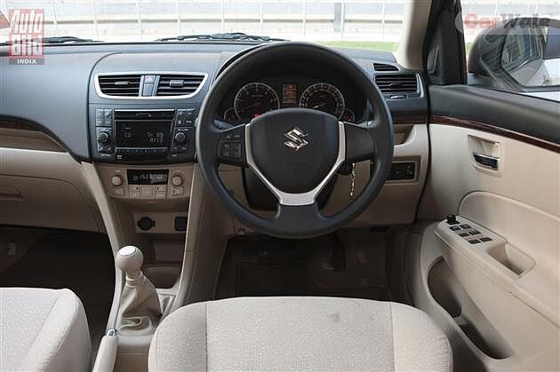 maruti swift dzire interior