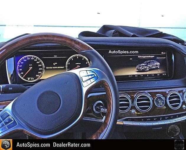 2014 Mercedes-Benz S–Class interiors spied - CarWale