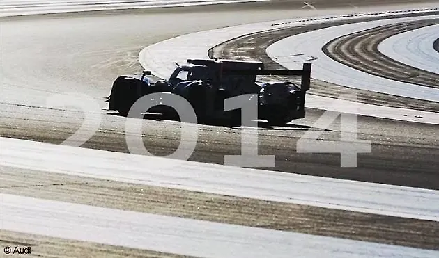 Audi’s 2014 LMP1 racer teased again - CarWale