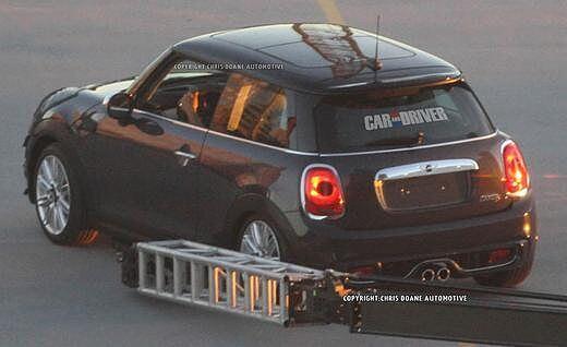2014 Mini Cooper spotted sans camouflage during photo shoot - CarWale