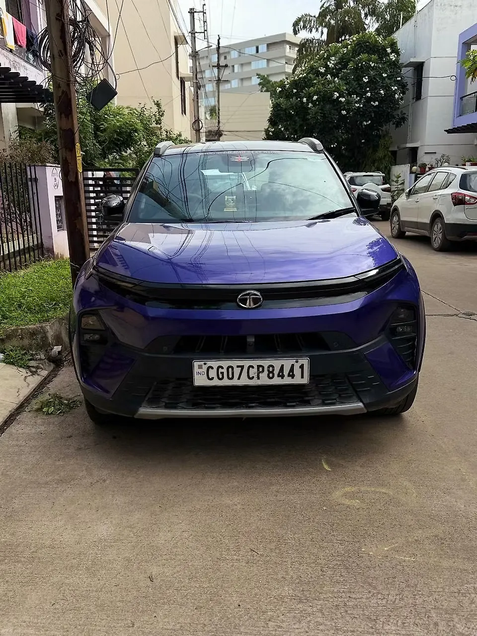 2023 Tata Nexon Fearless Plus (S) Purple 1.5 Diesel 6AMT Dual Tone [2023-2025]