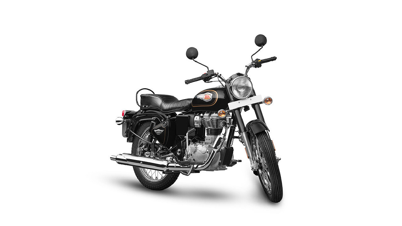 Royal Enfield Bullet 350 Jet Black Colour, Bullet 350 Colours In India ...