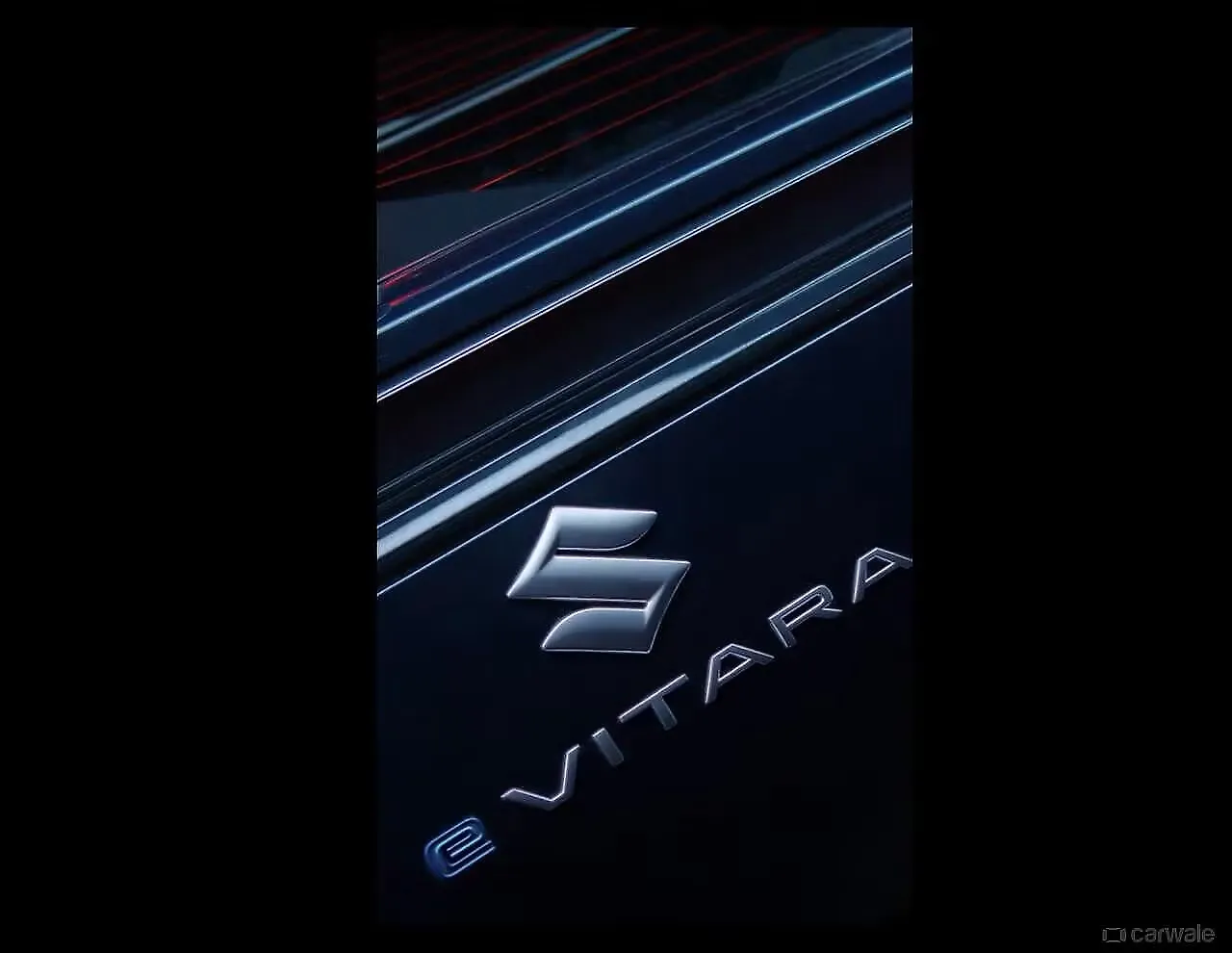 Maruti Suzuki e Vitara Rear Logo Maruti Suzuki e Vitara Rear Logo