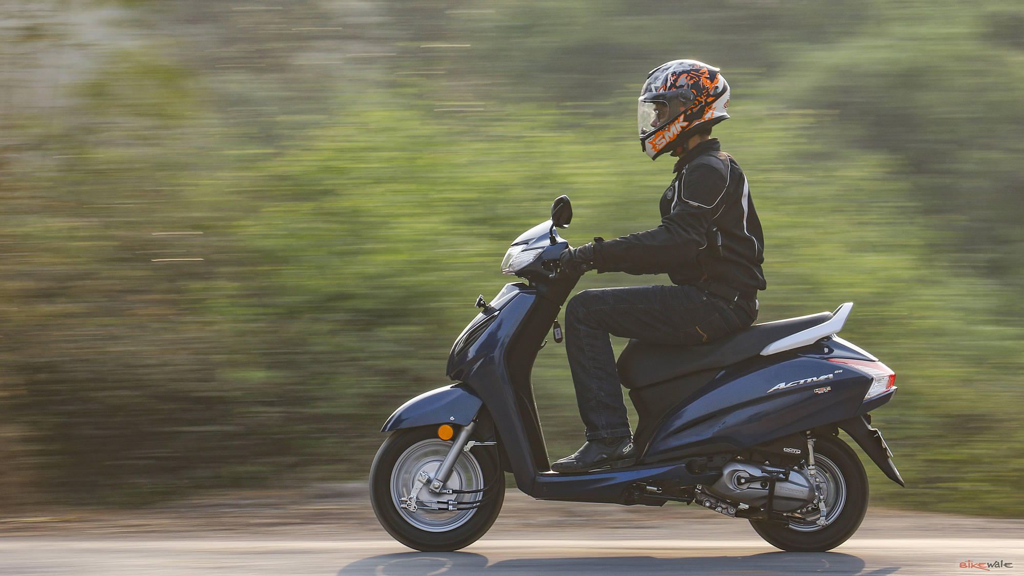 Honda Activa 6G Decent Blue Colour, Activa 6G Colours In India ...