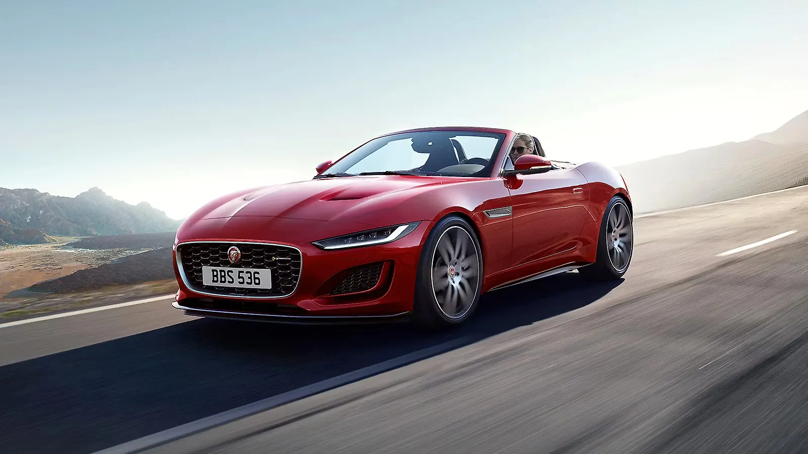 Jaguar F Type Red Convertible