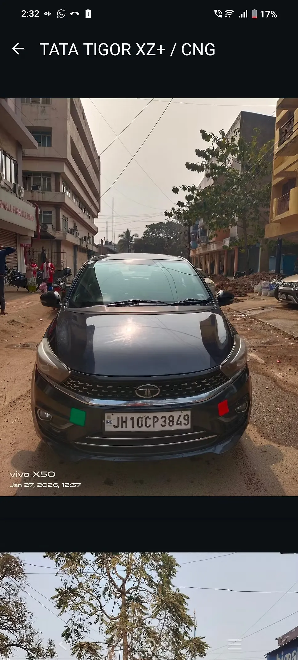 2022 Tata Tigor XZ Plus CNG [2022-2023]