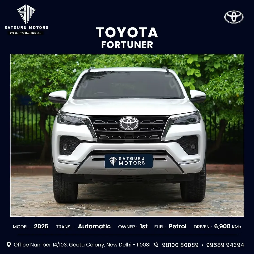 2025 Toyota Fortuner 4x2 2WD Petrol 2.7L Automatic