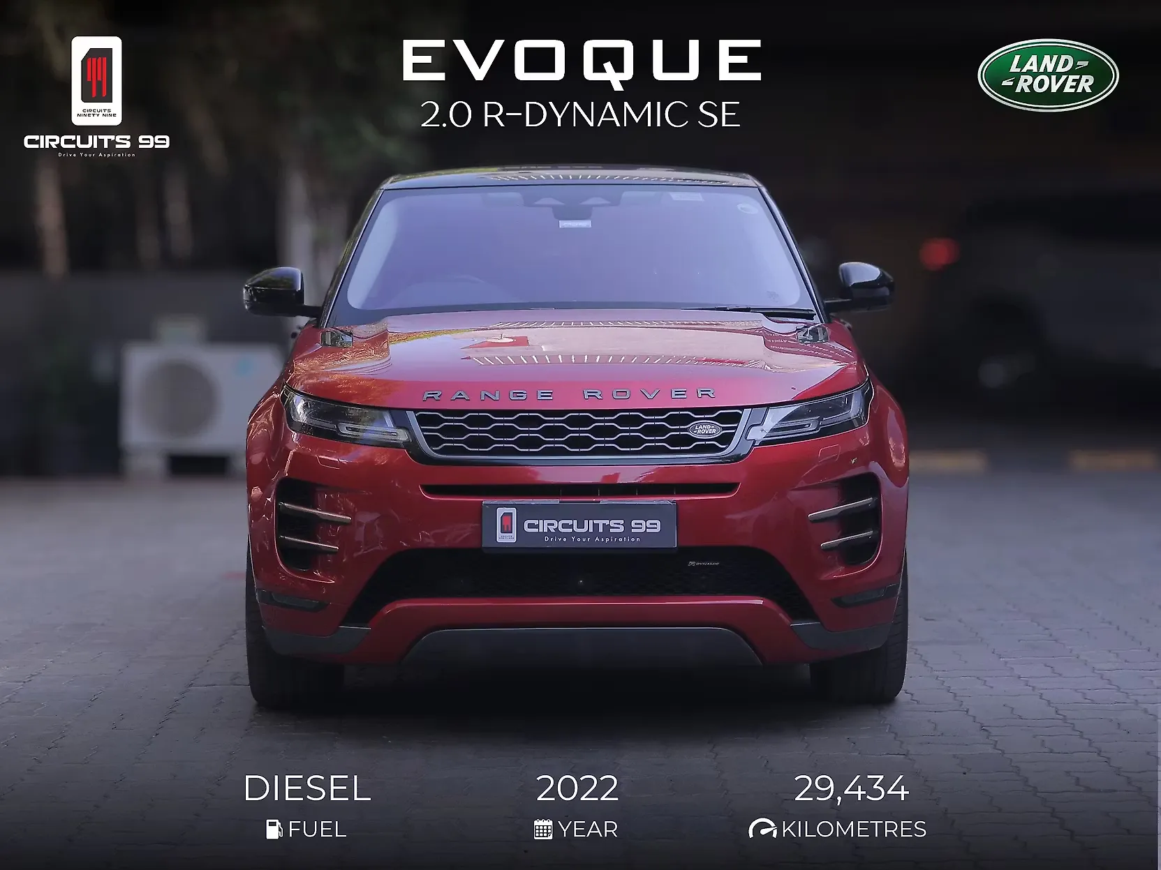2022 Land Rover Range Rover Evoque SE R-Dynamic Diesel [2022-2023]
