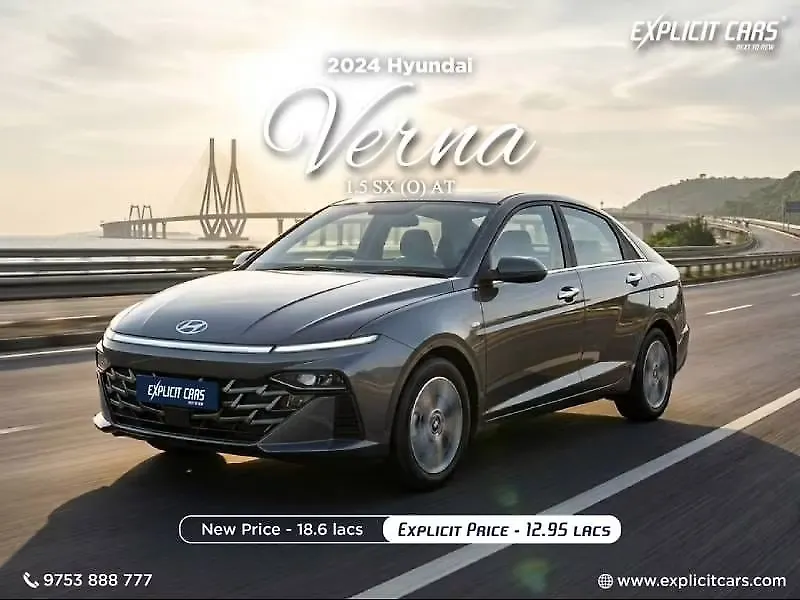 2024 Hyundai Verna SX (O) Petrol 1.5L Automatic (CVT)