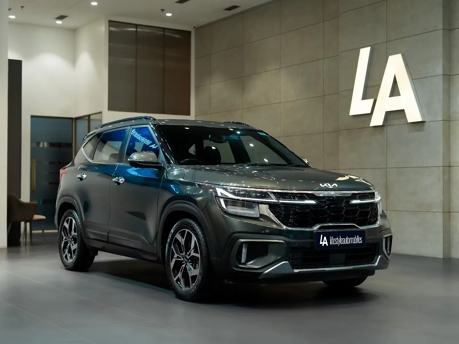 2023 Kia Seltos GTX Plus 1.5 Turbo Petrol DCT Dual Tone [2023-2024]