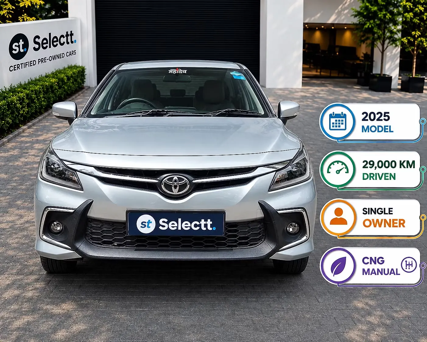 2025 Toyota Glanza G CNG Manual