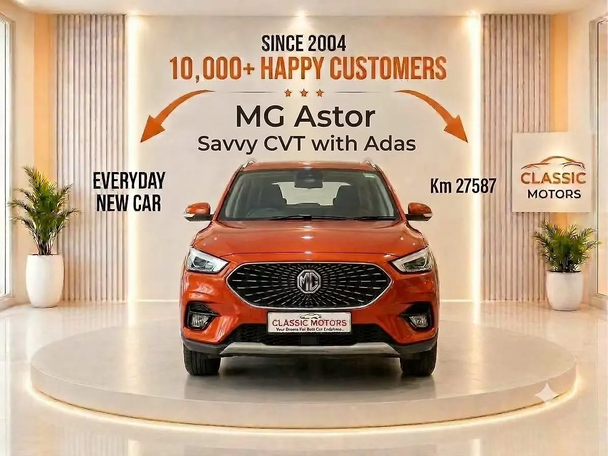 2022 MG Astor Savvy 1.5 CVT Ivory [2023-2024]