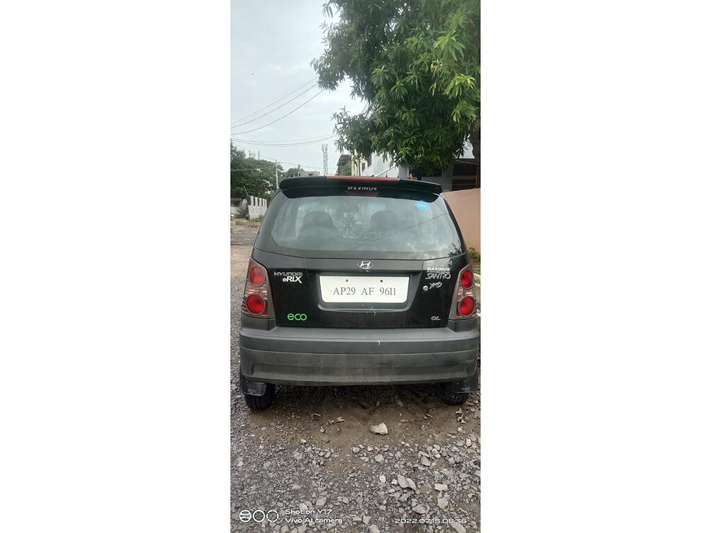 Second Hand Hyundai Santro Xing [2008-2015] GL LPG in Karimnagar