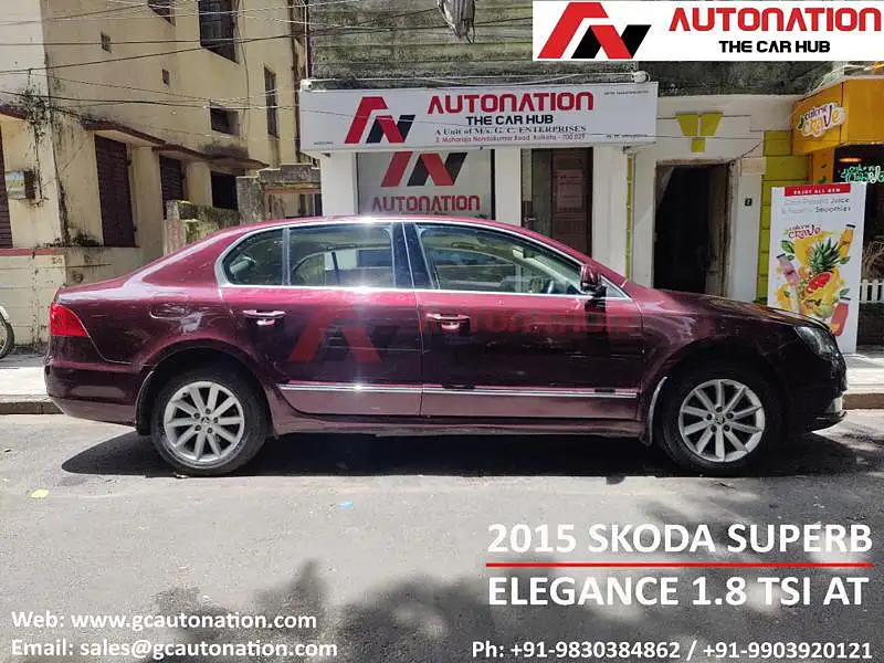 Second Hand Skoda Superb [2014-2016] Elegance TSI AT in Kolkata