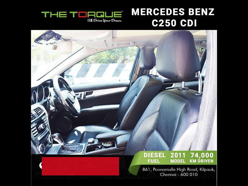 Second Hand Mercedes-Benz C-Class [2011-2014] C 250 CDI BlueEFFICIENCY in Chennai