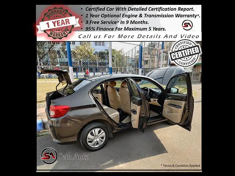 Second Hand Honda Amaze [2018-2021] 1.2 S MT Petrol [2018-2020] in Kolkata