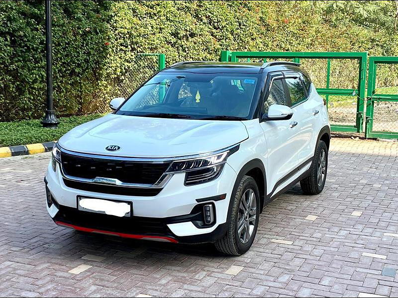 Used 2020 Kia Seltos HTX 1.5 Dual Tone [20192020] for sale in Delhi at