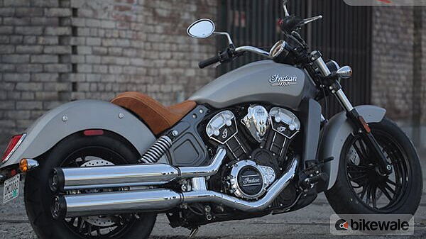 Indian Scout Rear Three-Quarter
