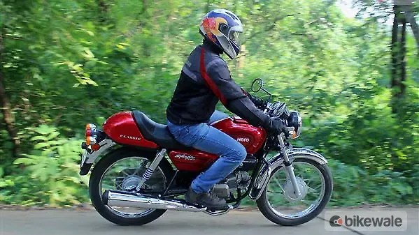 Hero Splendor Pro Classic Action Image – BikeWale
