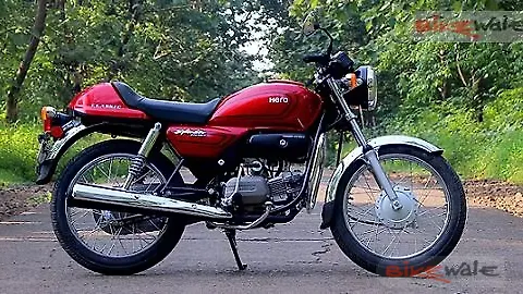 Hero Splendor Pro Classic Action Image – BikeWale