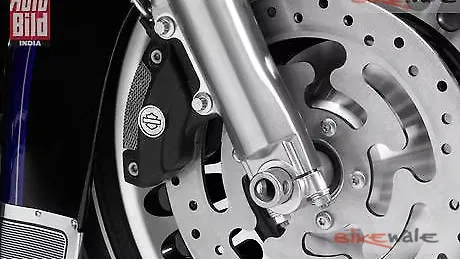 Beautiful view of Harley Davidson Electric Bike Brakes