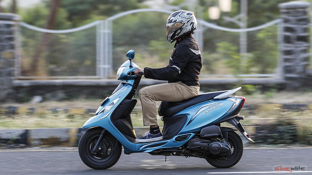 TVS Scooty Zest 110 Exterior Image – BikeWale