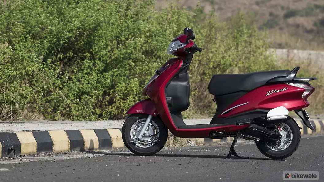 Hero Duet Side Image BikeWale