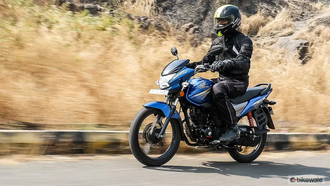 Honda CB Shine SP Action Image BikeWale