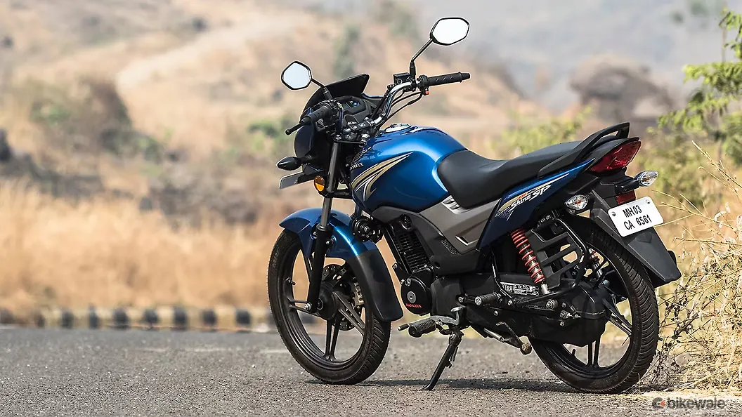 Honda CB Shine SP Rear Three-Quarter Image – BikeWale