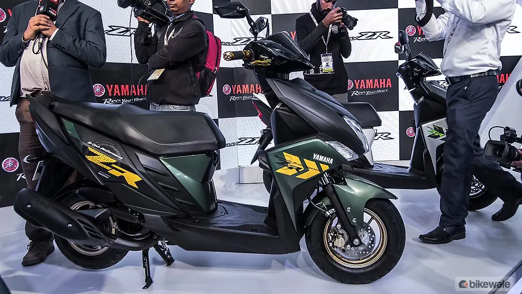 Yamaha Cygnus Ray ZR Action Image – BikeWale