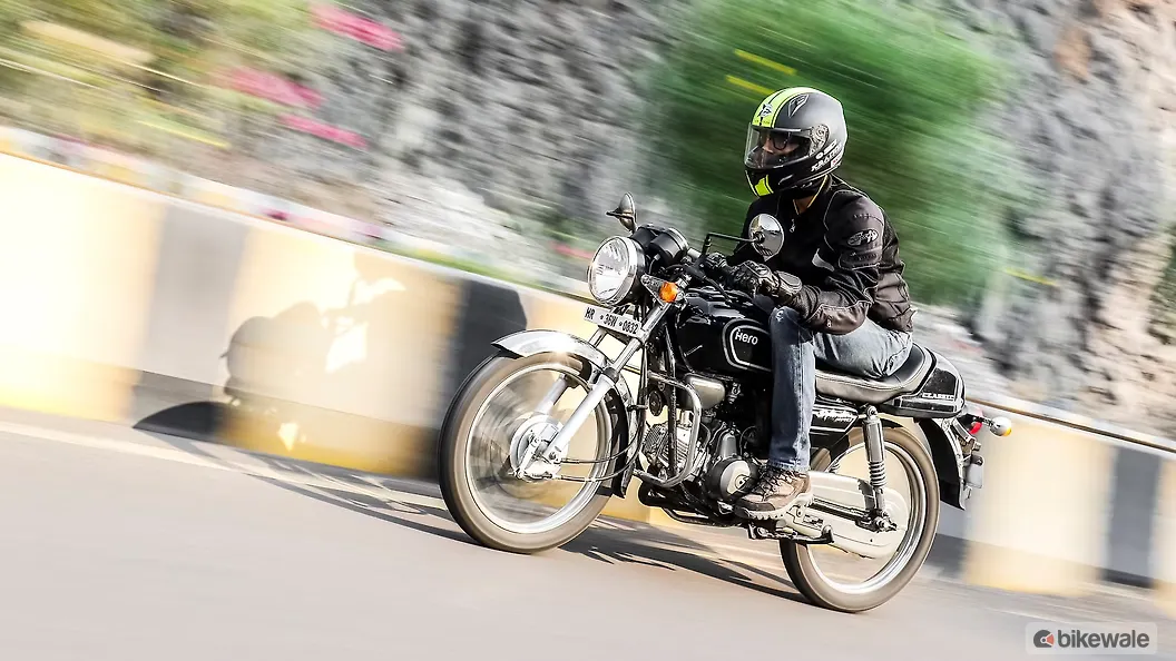 Hero Splendor Pro Classic Front Three-Quarter Image – BikeWale