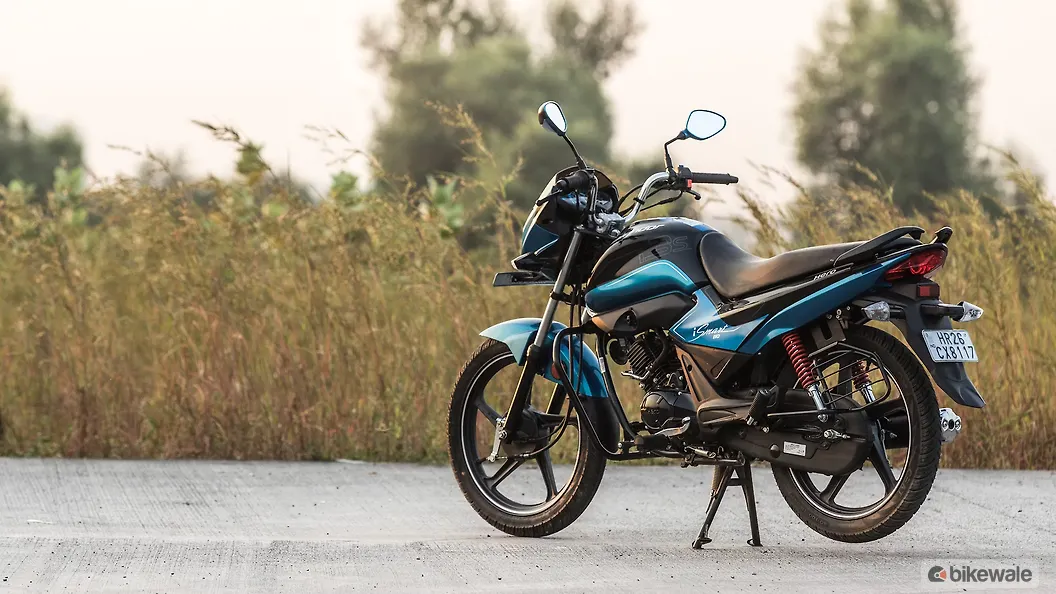 Hero Splendor iSmart 110 Rear Three-Quarter Image β BikeWale