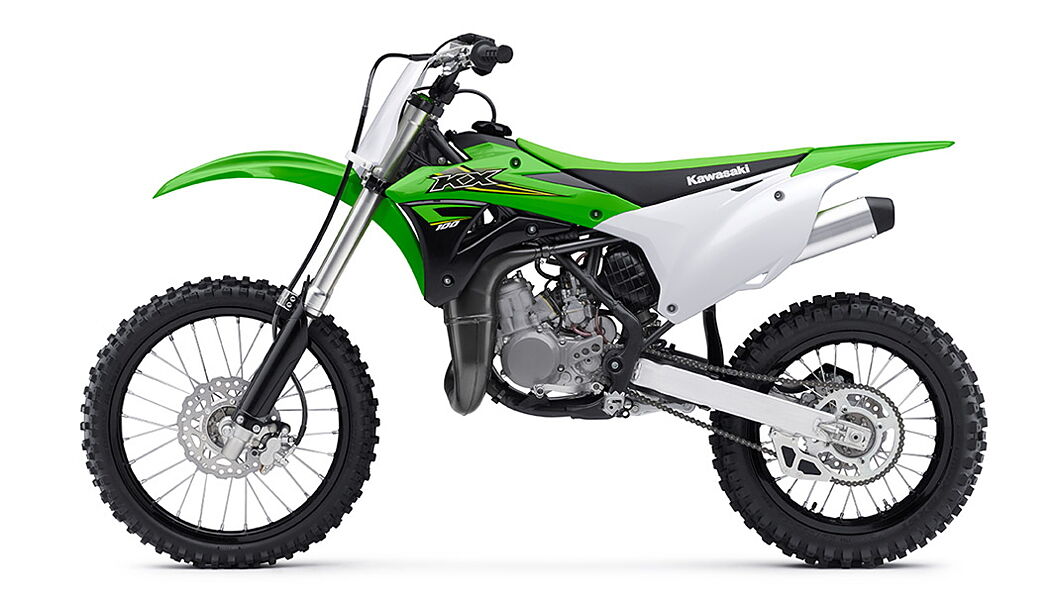 Kawasaki KX100F Side Image – BikeWale