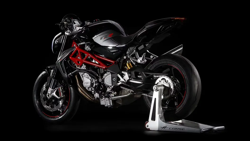 MV Agusta Brutale 1090 RR Rear Three-Quarter Image – BikeWale
