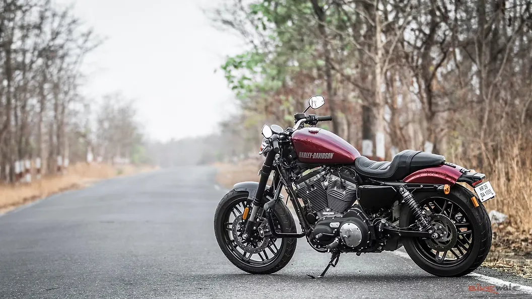 Harley-Davidson Roadster Rear Three-Quarter Image – BikeWale